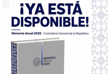 CGR presenta al Congreso Nacional su Memoria Anual 2025 en cumplimiento del mandato constitucional