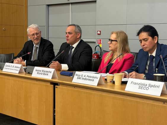 CGR fortalece su proyección internacional en integridad y control público en encuentros de la OCDE en París