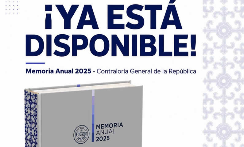CGR presenta al Congreso Nacional su Memoria Anual 2025 en cumplimiento del mandato constitucional